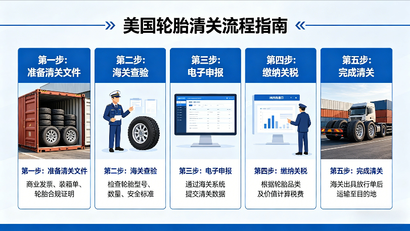 美国轮胎清关怎么做更稳妥？